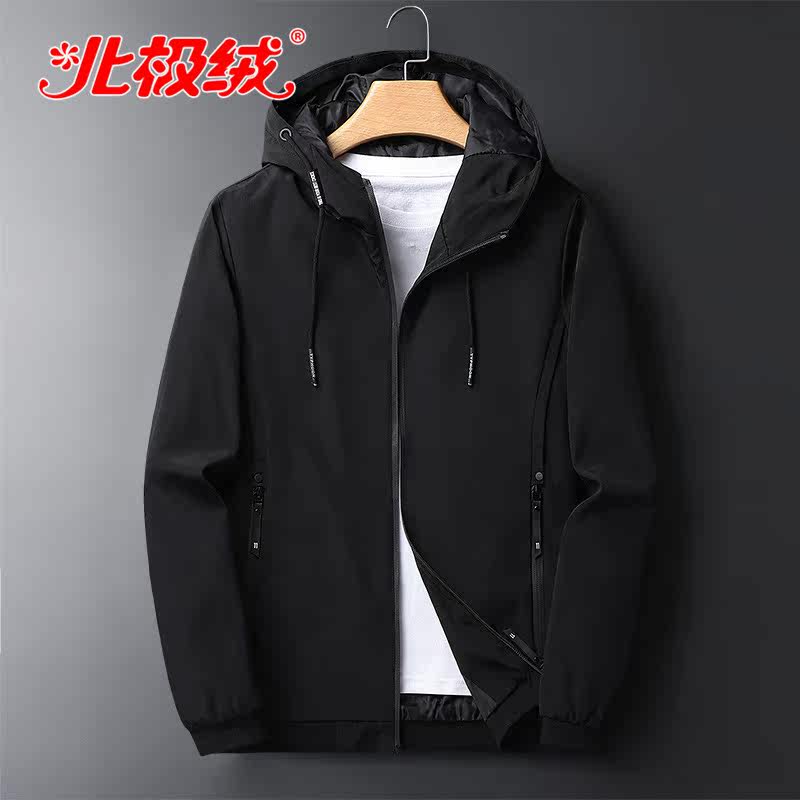北极绒男士2020年秋季新款连帽夹克 北极绒扉比夹克