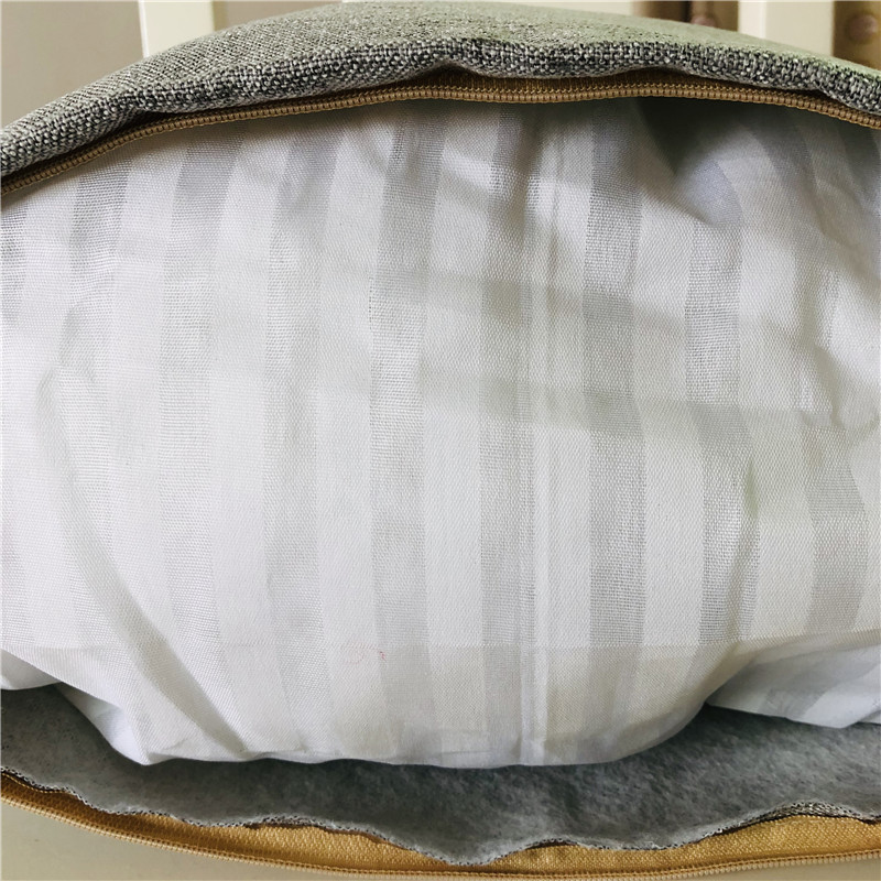 加厚亚麻纯色含芯沙发长方形腰靠枕办公室汽车腰枕学生宿舍午休枕,淘宝优惠券,粉丝福利购,淘宝优惠卷