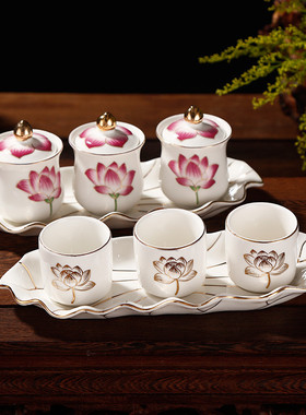 净水杯佛堂供水杯国顺陶瓷