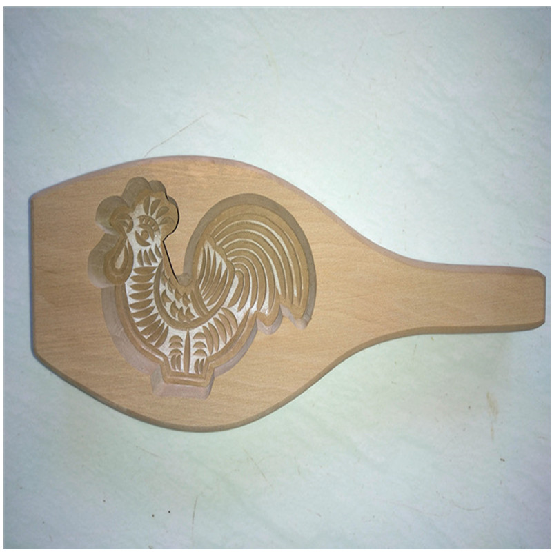 木质新款其他动物蛋糕艾素糖馒头点心面点模子月饼食品模具生肖鸡 - 图3