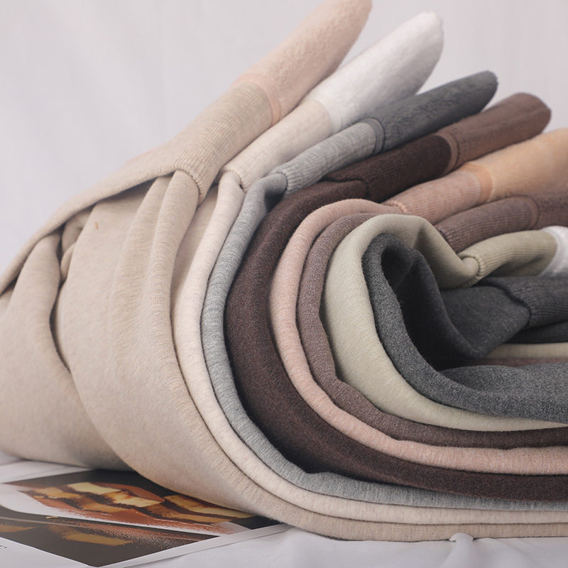 棉质打底裤女加绒加厚秋冬季内外穿保暖棉裤高弹燕麦色踩脚连裤袜,淘宝优惠券,粉丝福利购,淘宝优惠卷