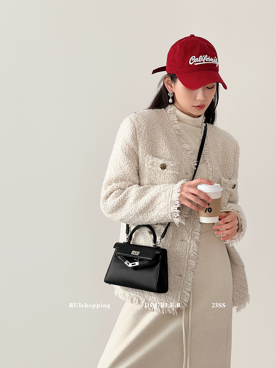 小瑞靓包 经典回潮 高质凯莉包包女包2025新款手提单肩斜挎包21寸,淘宝优惠券,粉丝福利购,淘宝优惠卷