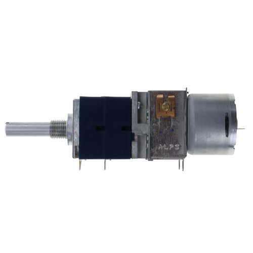 原装日本ALPS RK27型 25mm柄长带马达双联电位器A10K A50K A100K - 图3