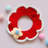 Чокер, шерстяной шарф, трикотажный нагрудник, слюнявчик, аксессуар