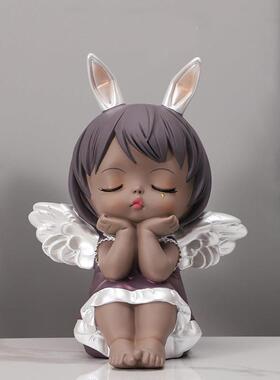 安妮宝贝存钱罐女孩可存取特大号存钱筒客厅摆件七夕节礼物送女友