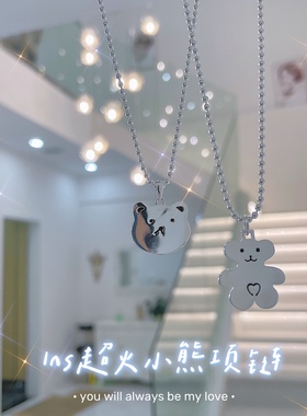 ins小女孩锁骨链宝宝定制足银