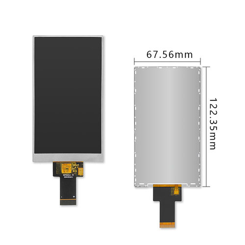 5寸MIPI接口高分辨率720*1280LCD彩屏ips全视角液晶显示屏 - 图3