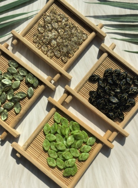 捷克琉璃进口DIY树叶叶子复古
