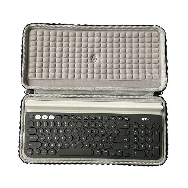 键盘收纳包适用罗技K380K480K580K780蓝牙收纳保护MK470硬壳包 - 图2