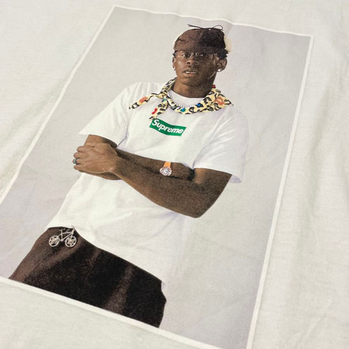 Tyler, The Creator Tee 联名 街头说唱 T恤 饶舌高街 上衣 - 图1