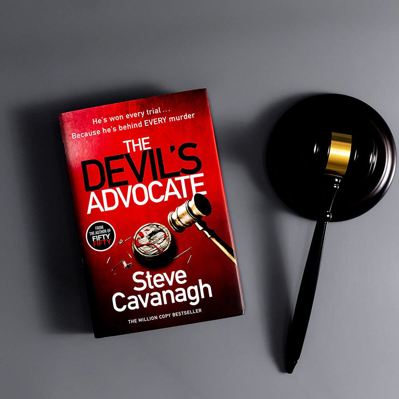 【预售】英文原版 The Devil's Advocate恶魔的代言人 Steve Cavanagh青少年趣味读物法律惊悚小说书籍-图0