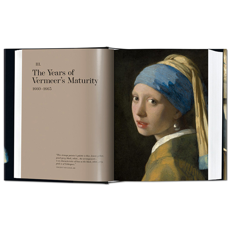 【预订】英文原版TASCHEN 40周年纪念版Vermeer The Complete Works维米尔作品集 肖像油画画册收藏艺术绘画书籍 - 图0