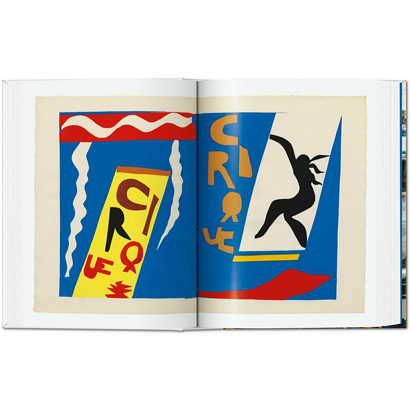 【预售】英文原版 MATISSE.CUT-OUTS马蒂斯剪裁 TASCHEN Xavier-Gilles Néret剪纸凋刻成彩色的技术作品展示艺术书籍-图2