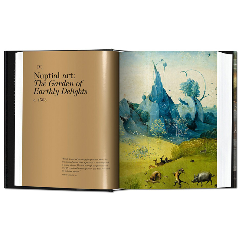 【现货】英文原版TASCHEN 40周年纪念版 Hieronymus Bosch The Complete Works希罗尼穆斯博斯作品集艺术绘画书籍 - 图0