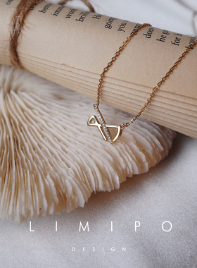 防过敏项链女INS简约潮925纯银