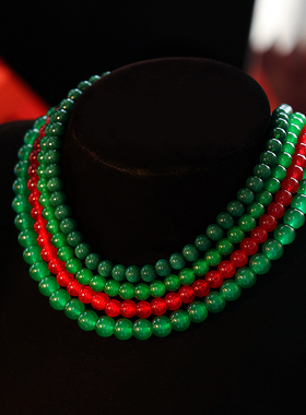 小众古风项链短款锁骨链龙凤褂