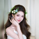 Small fresh temperament bridal headwear forest flower hair accessories new style playful niche wedding dress styling accessories