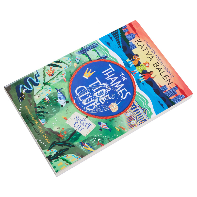 泰晤士河与潮汐俱乐部 秘密之城 十月十月作者新书 The Thames Tide Club The Secret City 英文原版 Katya Balen【中商原版? - 图1