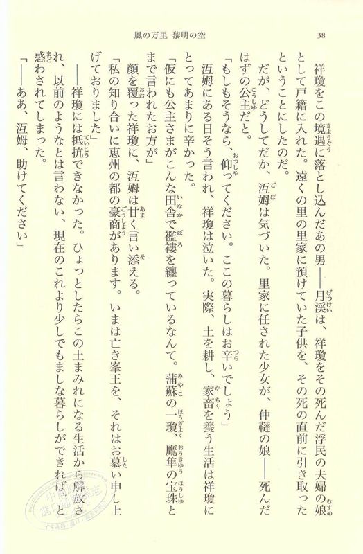 预售 【中商原版】十二国记 风之万里 黎明之空 上下2册套装 日文原版 十二国記 風の万里 黎明の空 小野不由美 山田章博 日本小说 - 图3