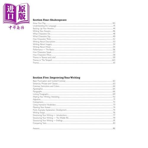英国CGP KS3 English Workbook (with answers)【中商原版】 - 图1