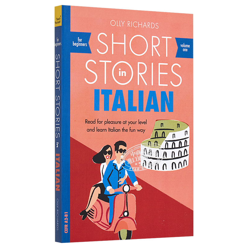 现货 适合初学者的意大利语短篇小说 Short Stories in Italian for Beginners 英文原版 Olly Richards 小语种学习【中商原版】 - 图3