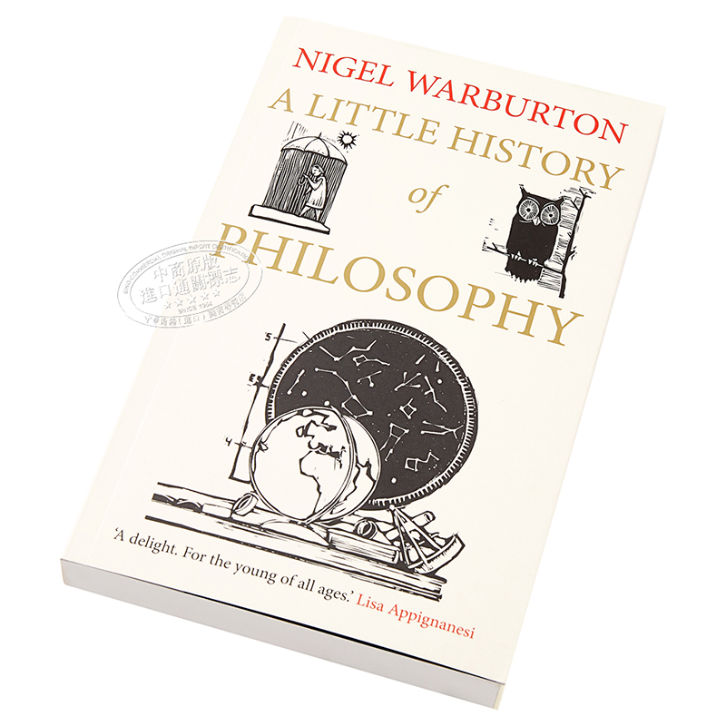 预售 40堂哲学公开课 豆瓣阅读 英文原版 A Little History of Philosophy Nigel Warburton【中商原版】 - 图1