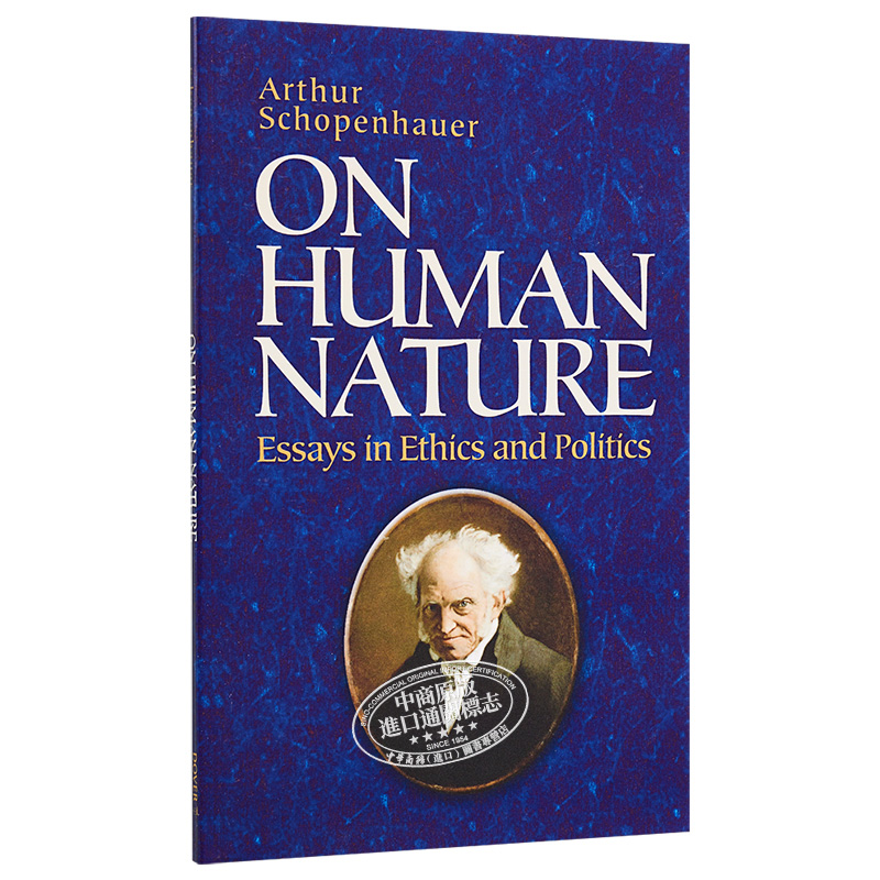 预售叔本华：论人性英文原版 On Human Nature Arthur Schopenhauer【中商原版】-图3