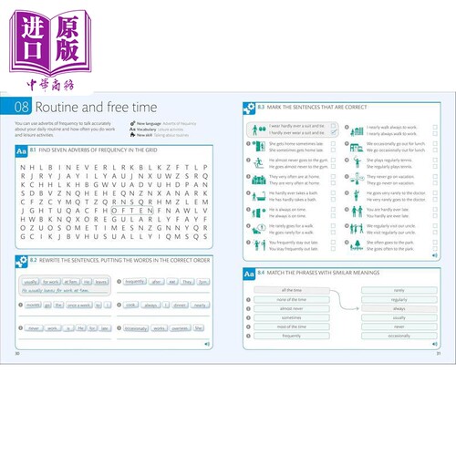 2025年新版 英文原版DK人人学英语3 练习册 DK English for Everyone Practice Book Level 3 Intermediate【中商原版】 - 图3