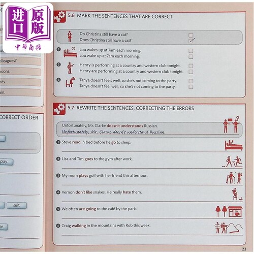 人人学英语语法练习册 英文原版 DK-English for Everyone English Grammar Guide Practice Book 英语学习【中商原版】 - 图3