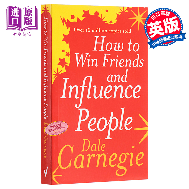 现货人性的弱点英文原版 How to Win Friends and Influence People自我教育与成人训练-图0