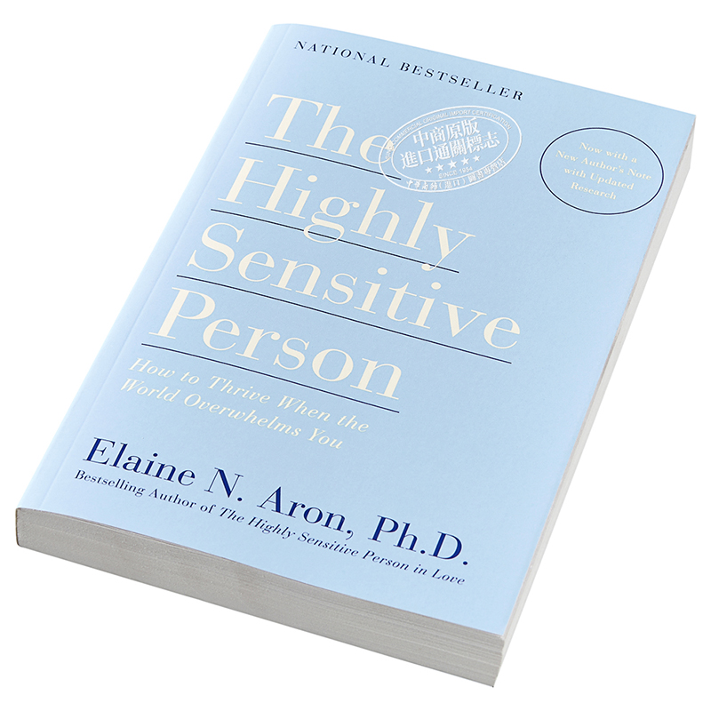 现货 天生敏感 敏感的人 如何面对外界压力 豆瓣阅读 英文原版 The Highly Sensitive Person Elaine N Aron【中商原版】 - 图1