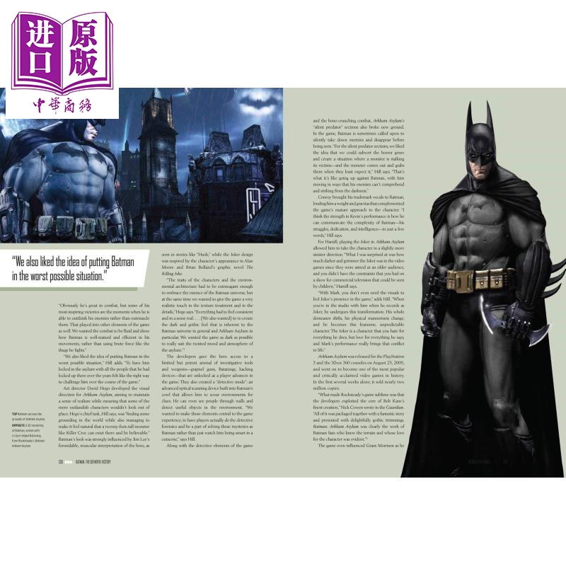 Batman: The Definitive History of the Dark Knight in Comics, Film 英文原版 蝙蝠侠：《暗夜骑士》完全图解手册【中商原 - 图3