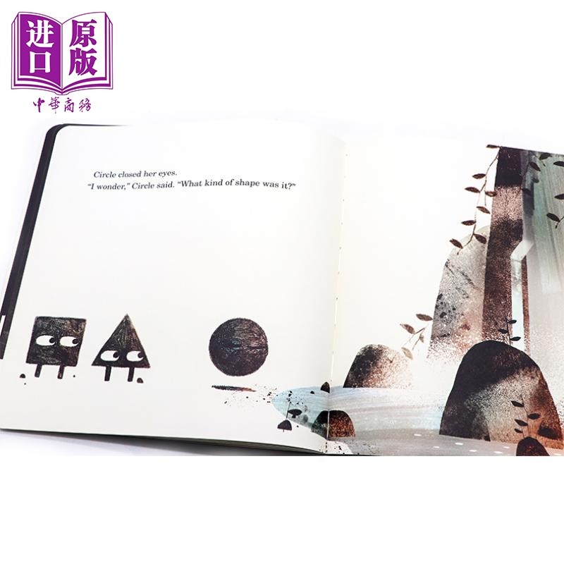 预售 Jon Klassen形状三部曲精品绘本3册幽默趣味故事图画书圆形正方形三角形艺术启蒙认知【中商原版】_虎窝淘