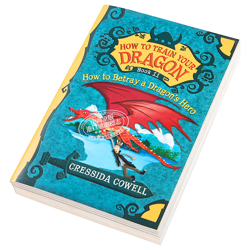 预售 驯龙高手11 背叛龙英雄 英文原版 How to Train Your Dragon #11: How to Betray a Dragon’s Hero Cressida C - 图1