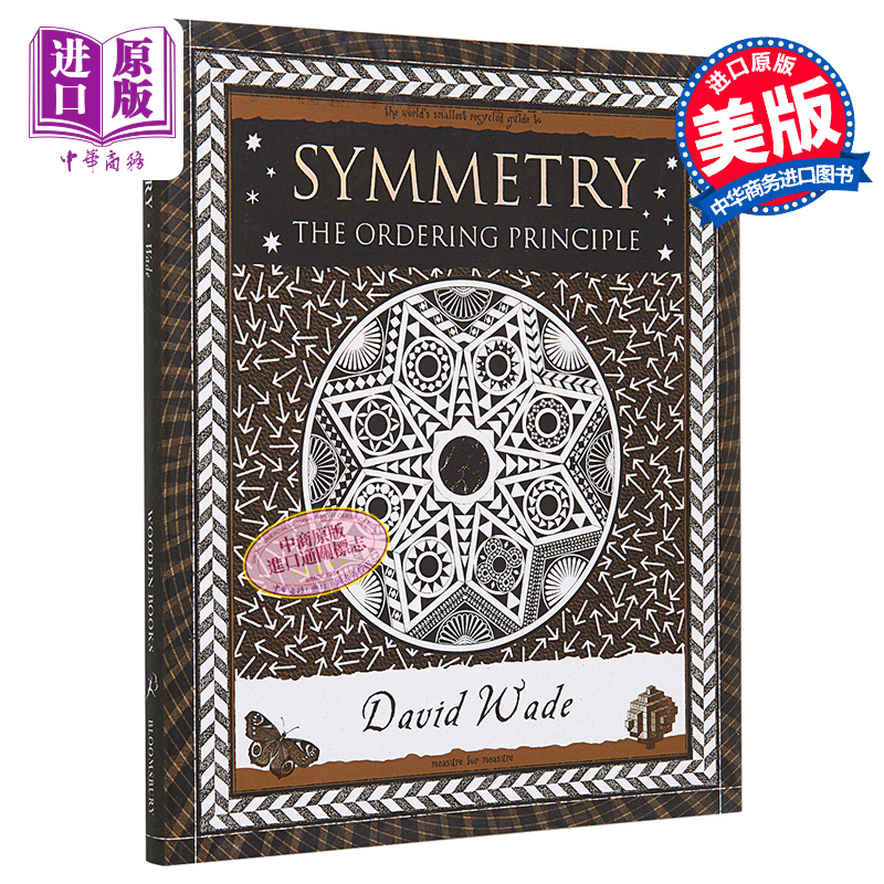 现货 对称性 排序原则 Symmetry The Ordering Principle 英文原版 David Wade Wooden Books 科普系列【中商原版】 - 图0