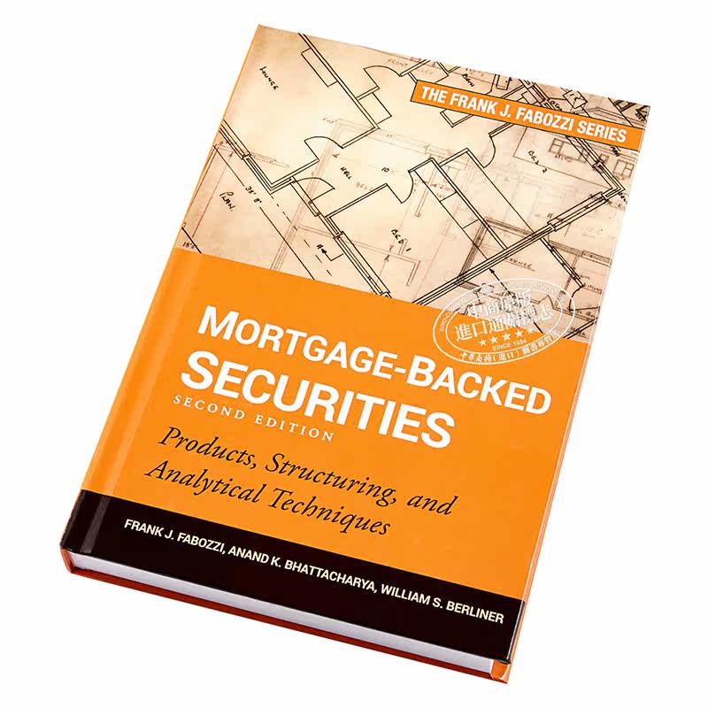 现货 Mortgage-Backed Securities 英文原版 法博齐:抵押支持证券:房地产的货币化 第2版Frank J. Fabozzi【中商原版】