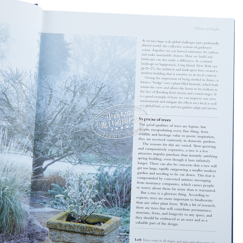 现货 DK 冬季花园 在寒冷的月份里爱上你的花园 Winter Gardens 英文原版 Naomi Slade 园艺 园林设计【中商原版】