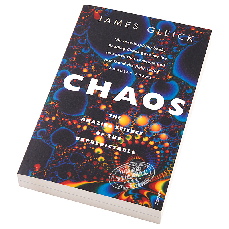 预售 詹姆斯格雷克 混沌：开创新科学 英文原版 Chaos:Making a New Science James Gleick【中商原版】 - 图1