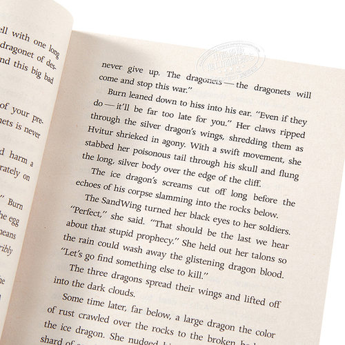 预售 火翼飞龙套装盒装1-5 火翼飞龙英文原版 Wings of Fire Boxset Books 1-5 Tui T Sutherland 火翼飞龙周边奇幻小说 - 图2