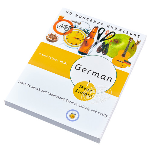轻松学德语 英文原版 German Made Simple - 图1