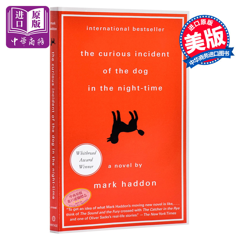 现货 深夜小狗神秘事件 英文原版 The Curious Incident of the Dog in the Night-Time 同名电影话剧小说 Mark Haddon 马克哈登 - 图0