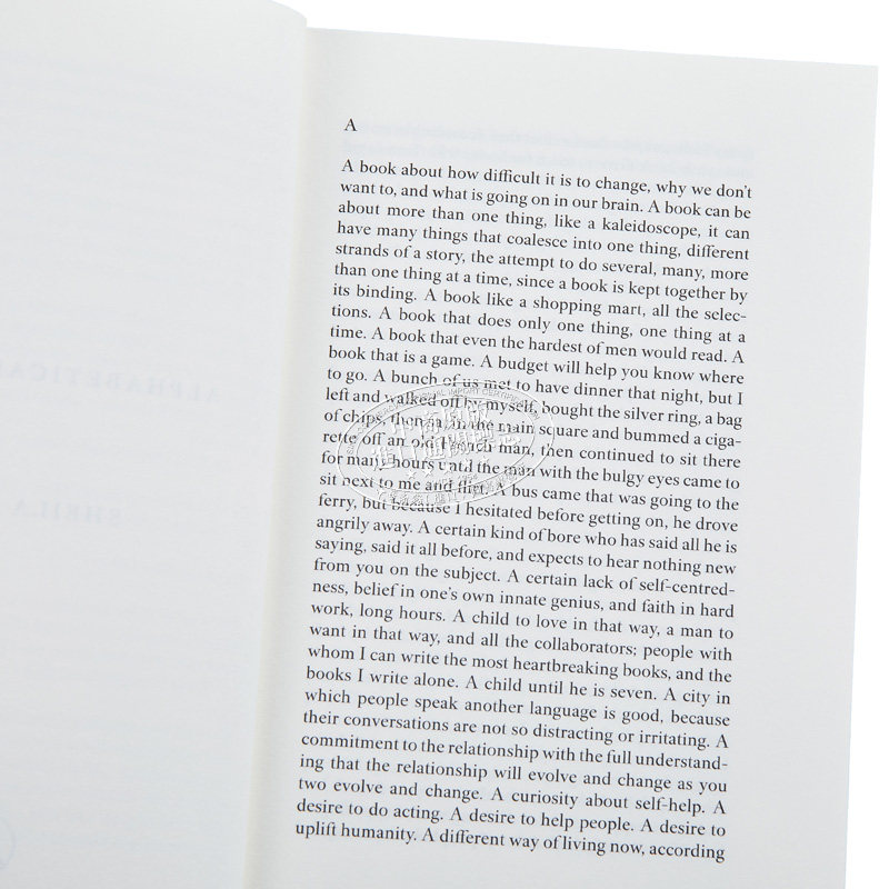 希拉 赫蒂 按字母顺序排列的日记 Alphabetical Diaries 英文原版 Sheila Heti 书信与日记 大师经典【中商原版】