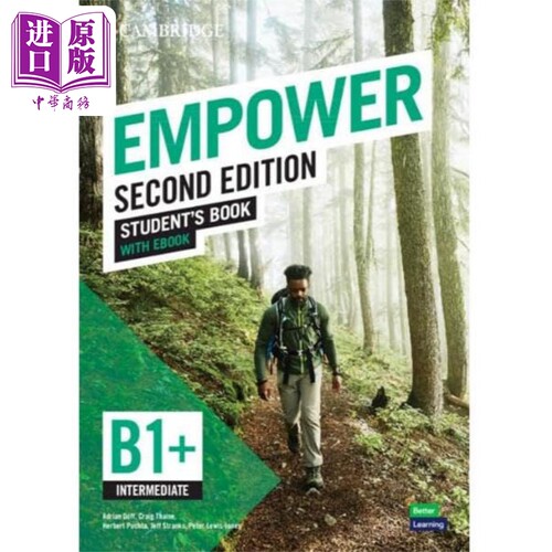 英文原版剑桥成人英语教程 Empower 第二版 Students Book Workbook 剑桥成人英语赋能 B1+ B2 C1级别学生书+练习册 配电子书 答案 - 图0