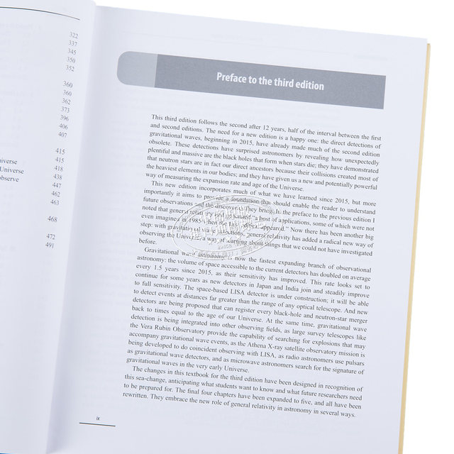 Bernard Schutz's General Theory of Relativity 3rd Edition