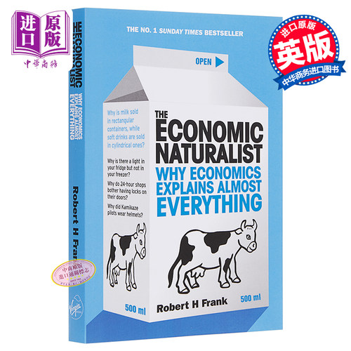 牛奶可乐经济学 牛奶可乐经济学英文 罗伯特 弗兰克 英文原版 The Economic Naturalist【中商原版】 - 图0