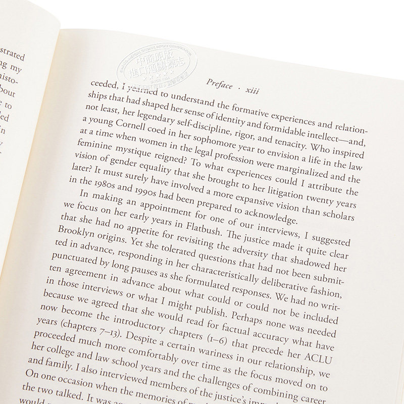 Ruth Bader Ginsburg A Life英文 美国传奇女法官传记 中华商务图书专营店 淘优券