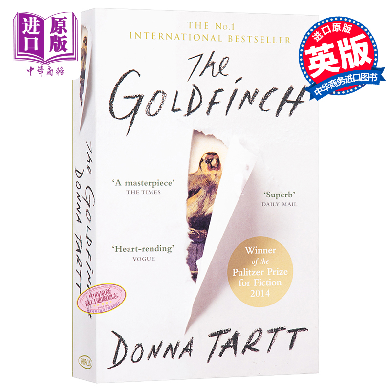 预售 金翅雀 英文原版小说英文版 The Goldfinch 普利策奖原版 唐娜 塔特 Donna Tartt【中商原版】 - 图0