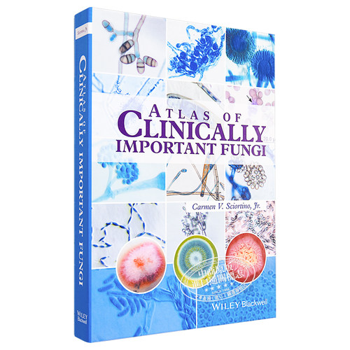 现货 临床重要真菌图册 Atlas Of Clinically Important Fungi Carmen Sciortino 英文原版【中商原版】wiley - 图3