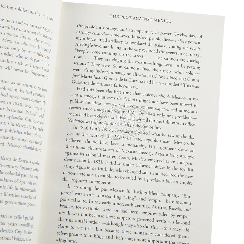 现货墨西哥末代皇帝新世界的灾难 The Last Emperor of Mexico A Disaster in the New World英文原版 Edward S【中商原版】-图2