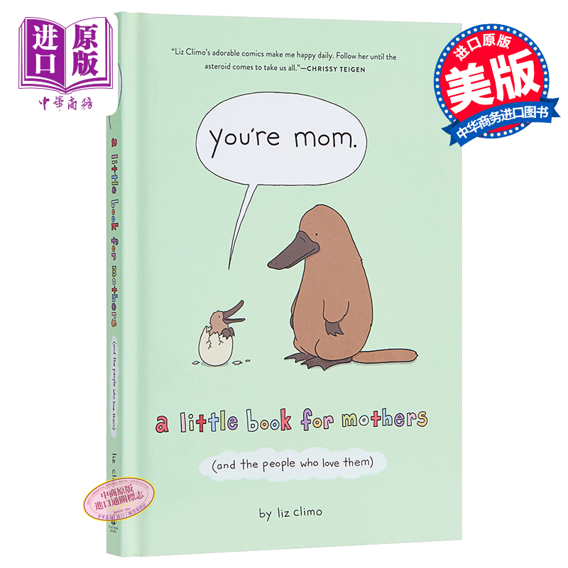 每一天都是爱你的一天 Liz Climo You’re Mom A Little Book for Mothers 英文原版 莉兹克里莫 你是妈妈 绘本【中商原版】 - 图0
